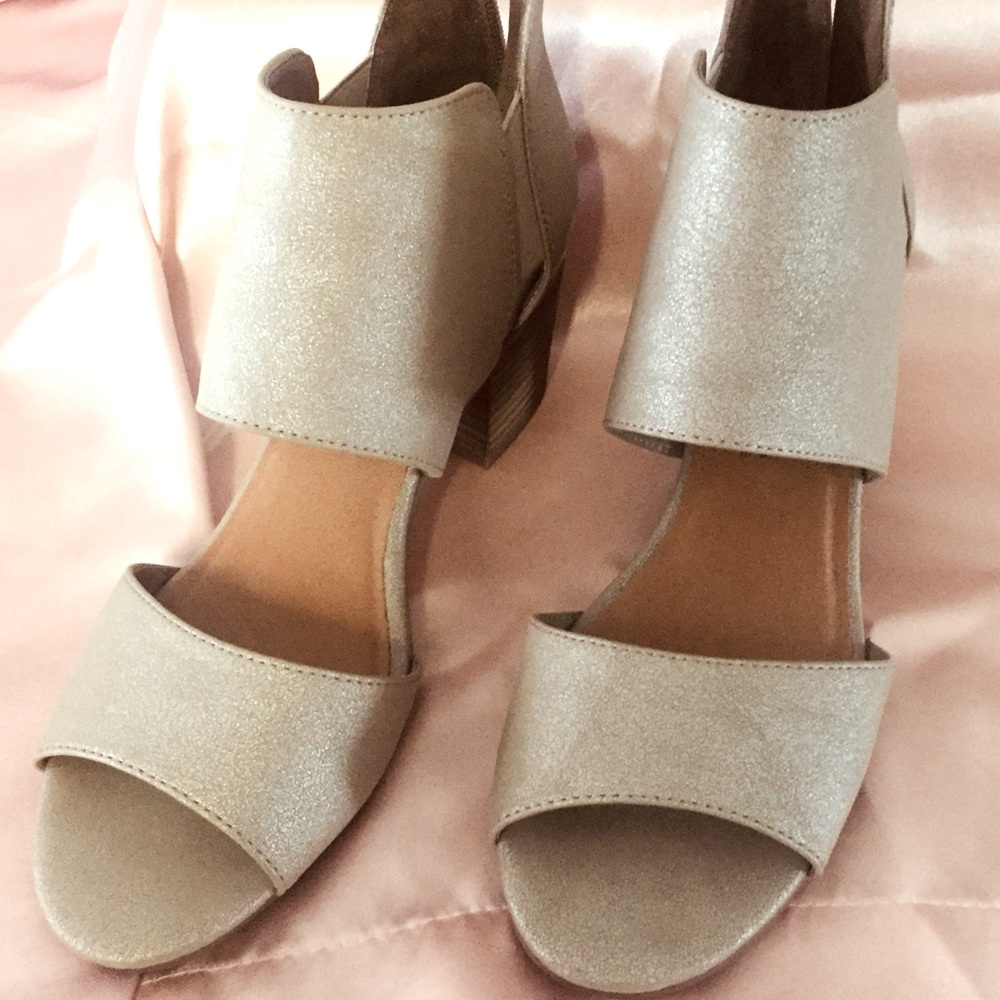 Taupe 2 inch versatile, dress up & down shoes